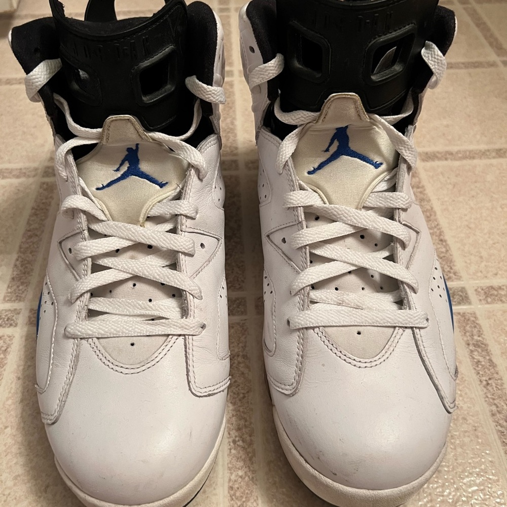 Air Jordan Retro 6 Motorsport royal blue